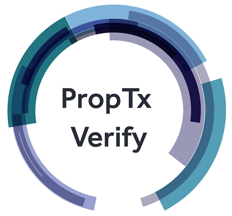 Proptx verify icon.